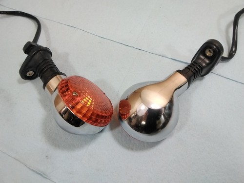 1984-85 Kawasaki ZN 1100 700 LTD Front Turn Signals Blinkers Nice! ZN1100 ZN700 - Picture 11 of 24