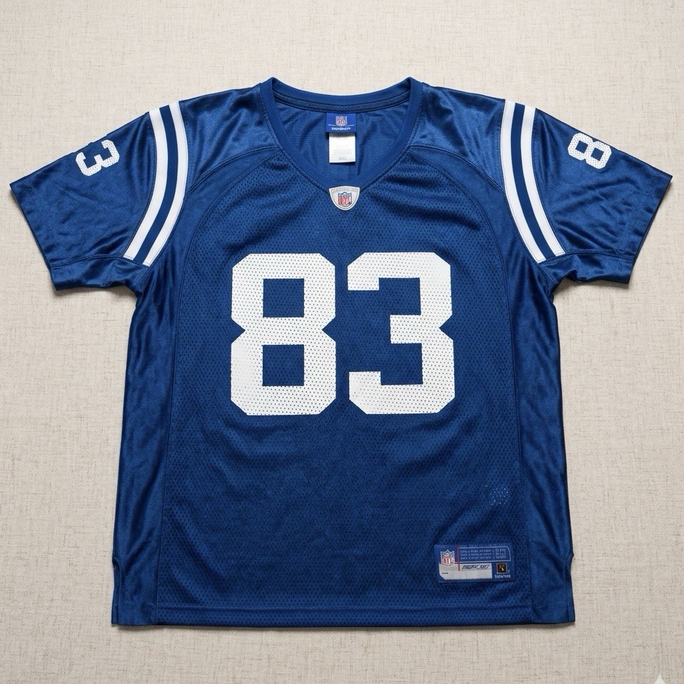 Indianapolis Colts Brandon Stokley #83 Jersey Mens Large Reebok