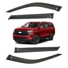 Window Visors Vent Rain Guards For Chevy Tahoe Gmc Yukon 2015-2020 Window Visors Vent Rain Guards For Chevy Tahoe Gmc Yukon 2015-2020