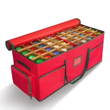 HYRIXDIRECT Christmas Ornament Storage Box -Up to 160 Holiday Ornaments with