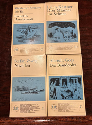 Vintage Lot 4 German Easy Readers Leicht zu lesen ER Series Level C
