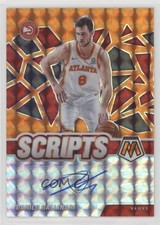 2020-21 Panini Mosaic Scripts Orange Prizm Danilo Gallinari #SC-DGA Auto 0ja4