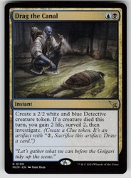 Drag the Canal - Murders at Karlov Manor #199 Rare MTG