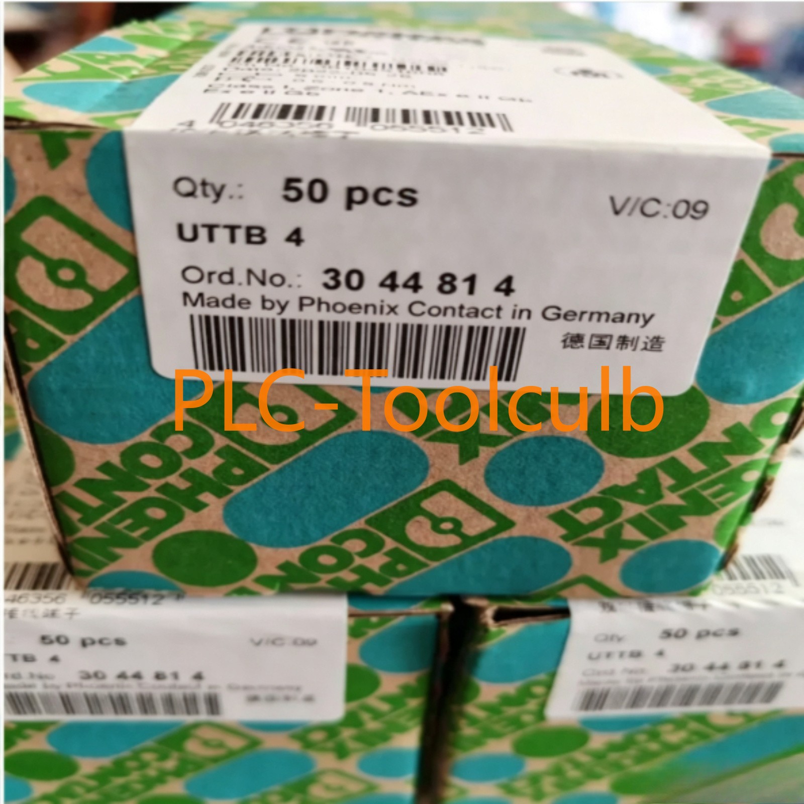 50PC/BOX New Phoenix UTTB 4 UTTB4 Terminal Blocks 3044814 Freight Free