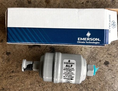 Emerson Climate Technologies Liquid Line Filter ALF 03 2 MF Inlet 1/4" Flare