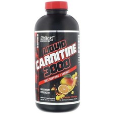 Nutrex Liquid Carnitine 3000, Orange Mango - 480 ml. (43,73 EUR/L)