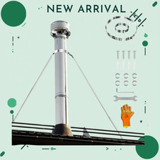 NEW Stainless Steel Chimney Roof Bracket Adju...