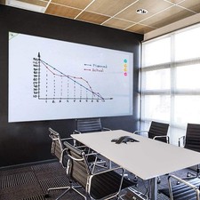 ZHIDIAN Magnetic Whiteboard Contact Paper 72 x 48 inches