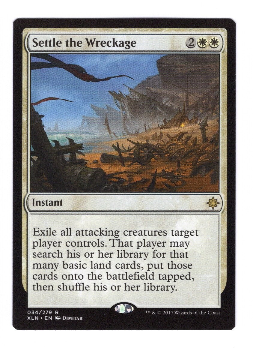 MTG English Settle the Wreckage NM Regular Ixalan