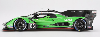 TOP SPEED - LAMBORGHINI SC63 #63 Iron Lynx 12H Sebring 2024 M.CAIROLI-A.CALDA...