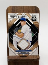2020 Panini Elite Extra #PM-NP Nate Pearson Prospect Materials Black Jays z