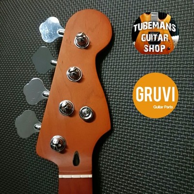 Roasted Canadian Maple Pbass Neck 21 Fret  DLX Loaded 