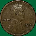 1914-D Lincoln Wheat Cent Choice Very Fine VF+/XF Coin #38828