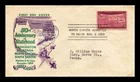 DR JIM STAMPS US COVER STATEHOOD 50TH ANNIVERSARY FDC SCOTT 858 IOOR CACHET