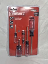 CRAFTSMAN Screwdriver Set, Cross Head/Phillips, 5-Piece (CMHT65011)