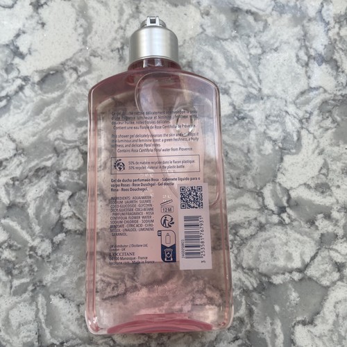 L'OCCITANE Rose Shower Gel 250ml | Floral Scented | Vegan & 99% Readily - Picture 3 of 3