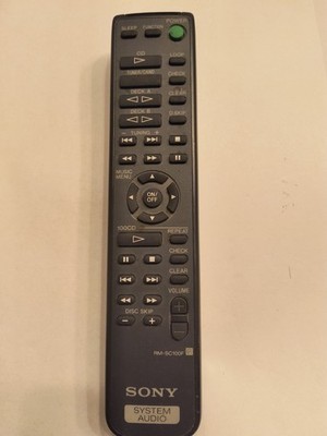 SONY RM-SC100F for HCDH771, HCDH771D, HCDH881, HCDH881D, MCDH881, MCH881, MHC770