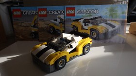 "Lego" Creator Set 31046 Sport Speedster 3in1 Complete + BA "Excellent"