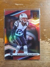 STEPHON GILMORE 2020 DONRUSS ELITE ASPIRATIONS RED SP #15 SER# 31/76 NE PATRIOTS