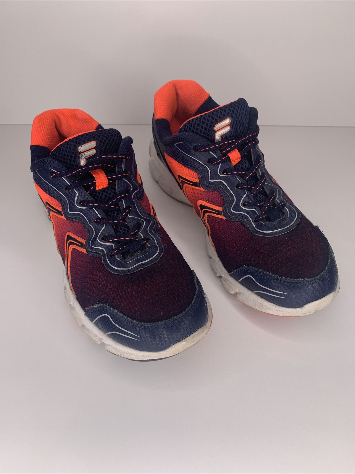 SAOLA Scarpe da corsa FILA donna Stellaray sneakers sportive alte alla caviglia blu navy corallo taglia 8