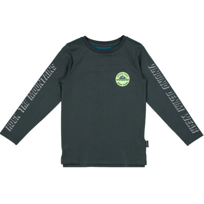 VINGINO Mini Jungen Longsleeve Shirt langarm JIMI steel green Gr.98-116