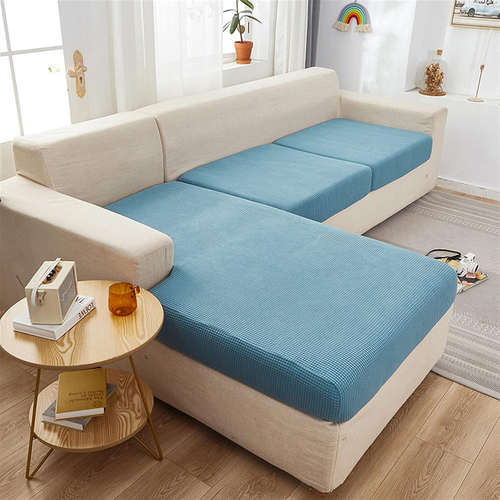Diamond Jacquard Stretch Couch Cushion Covers Individual Slipcovers Cushions Sof