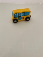 Brio wooden Railway Yellow School Bus 33591 Good Condition 2001       ss