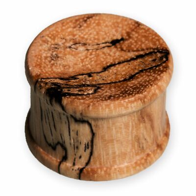 Holz Plug Zebra Tamarinde Ohr Flesh Tunnel Piercing Schmuck 1 Stück (4-30mm)
