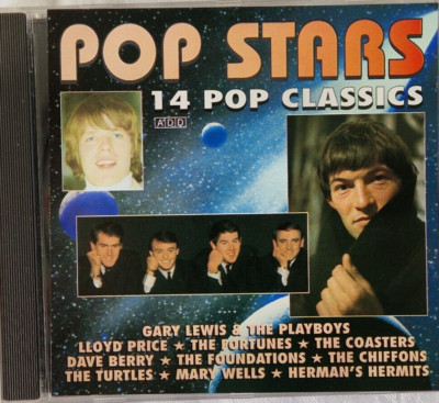 Pop Stars - 14 Pop Classics CD Lloyd Price, The Chiffons, The Coaster - Sehr Gut