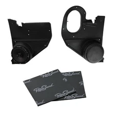 RetroSound Kick Panels with Deluxe Speakers & Sound Dampening KPC597385-652-M