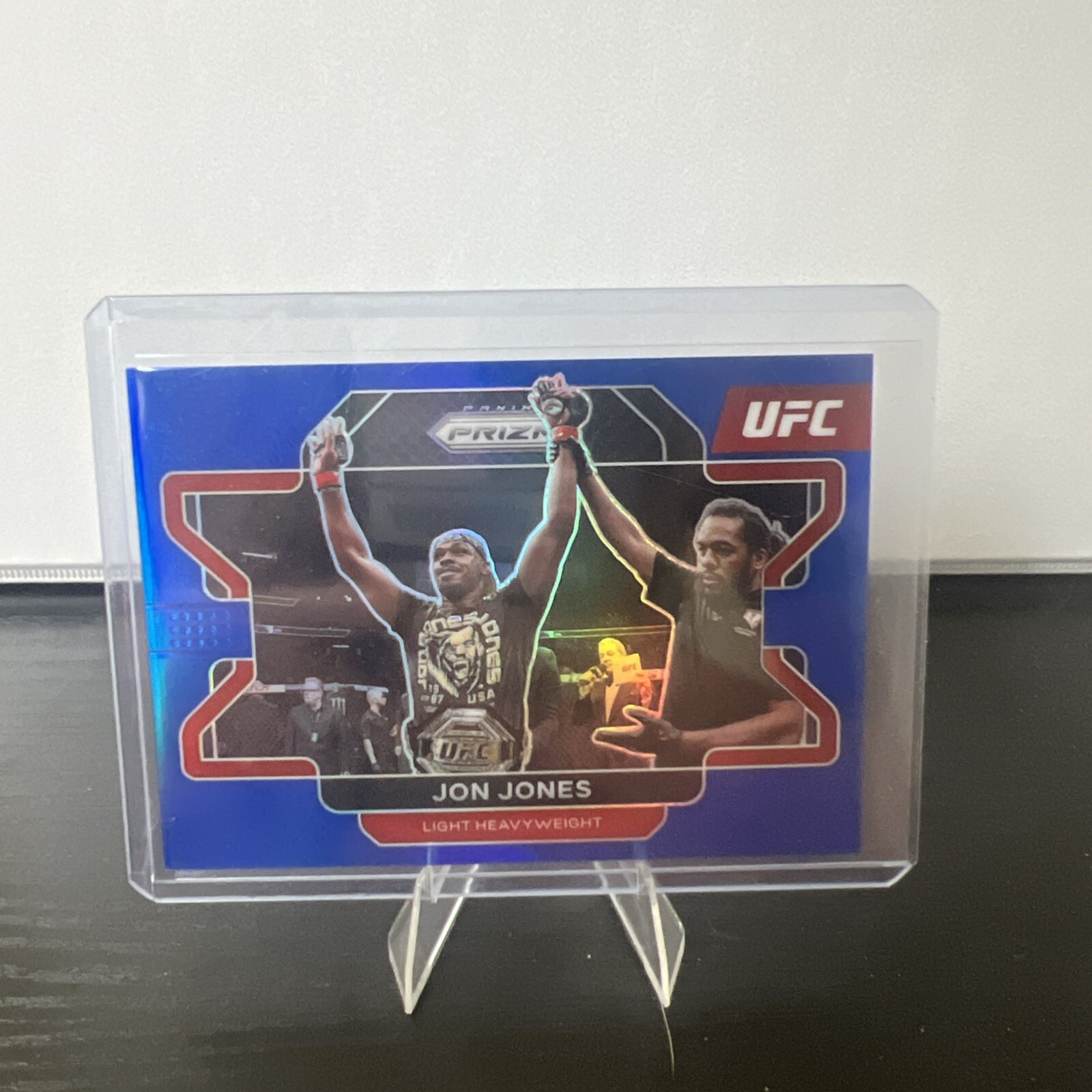 2022 Prizm UFC Jon Jones Blue Prizm /199 #4