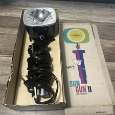 Vintage Sylvania Sun Gun II Movie Light w/Original Box Model SG-55