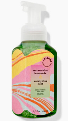 Bath & Body Works Watermelon Lemonade & Eucalyptus Mint Foaming Hand Soap 8.75oz
