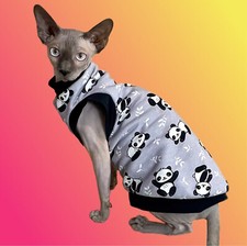 Sphynx Cat Shirt Music Notes - Clothes Clothing Coat Jumper Sweater Devon Rex