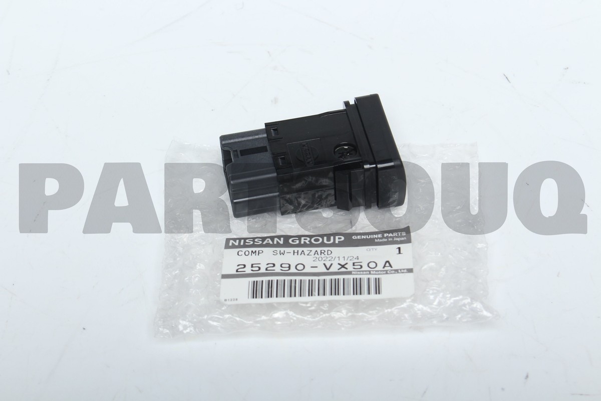 25290VX50A Genuine Nissan SWITCH ASSY-HAZARD 25290-VX50A | eBay