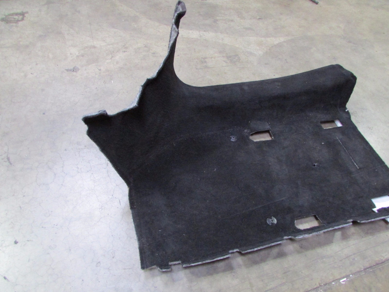 Ferrari 458 Italia, RH, Right Front Floor Carpet, Black, Used, P/N 83007890