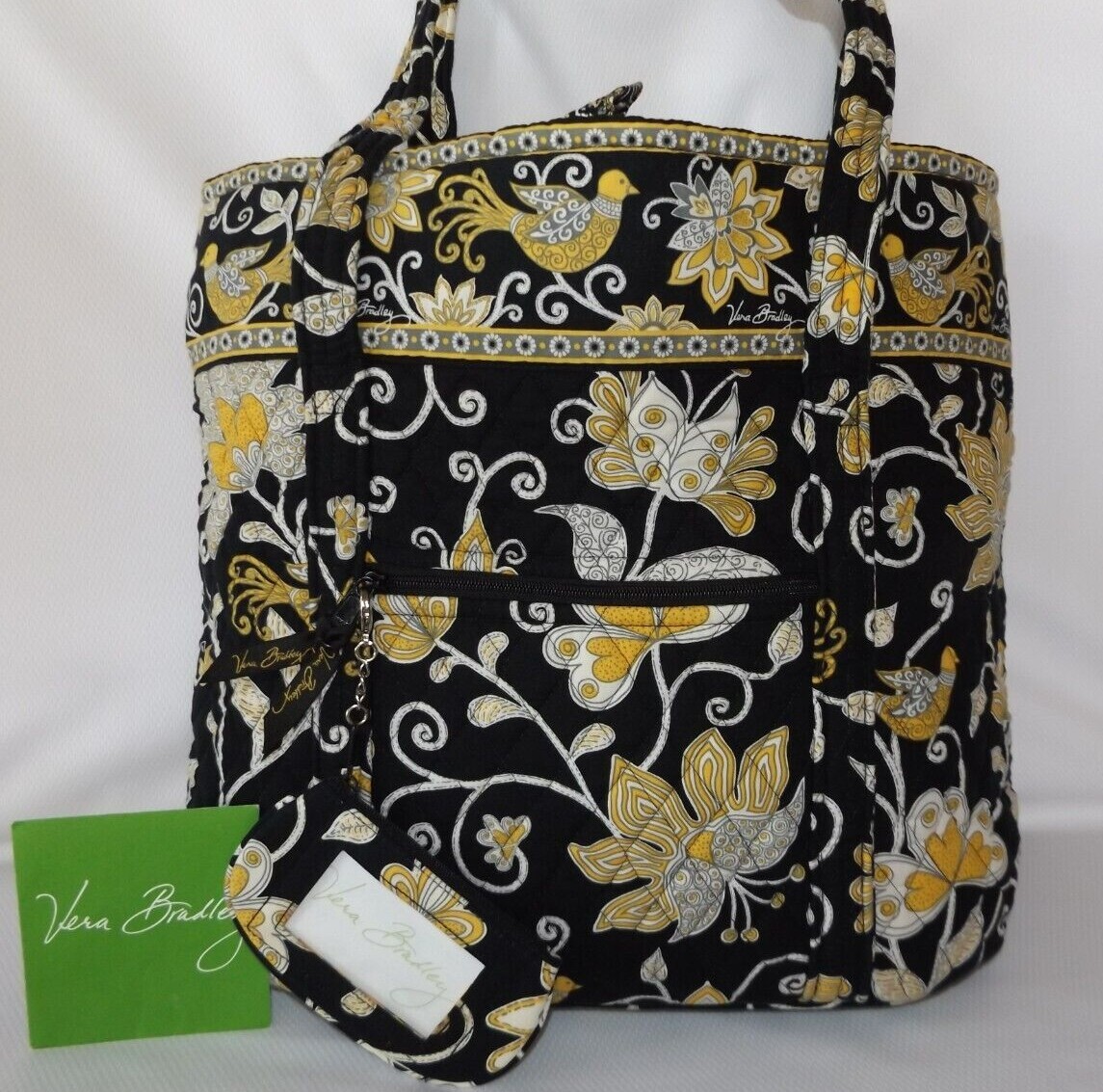 ★hai★ Vera Bag Yellow Black Vera Bradley 