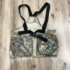 Fieldline Advantage Camo Vest Timber Shoulder Carry Turkey Hunting Utility