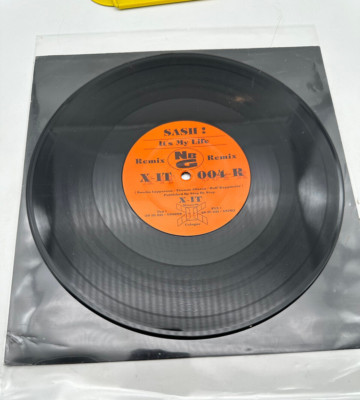 Vinyl LP SASH! It´s My Life NBG Remix X-IT Records 1996 10''