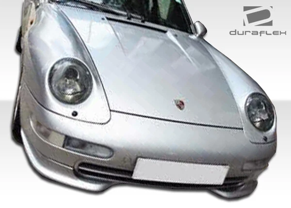 For 1995-1998 911 Carrera 993 C2 C4 Targa Duraflex RS Look Front Add Ons Spat Bu Foto 4 de 4