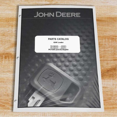John Deere 624K Loader Parts Catalog Manual - PC11265