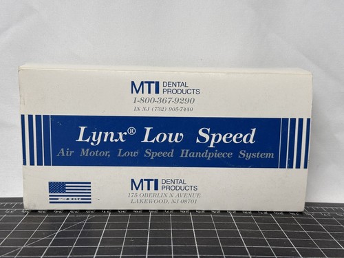 MTI Dental Lynx Low Speed Blue Nose Cone Handpiece System - Picture 3 of 3
