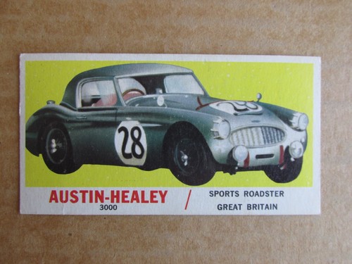 1961 TOPPS SPORTS CARS CARD SINGLES COMPLETE YOUR SET PICK CHOOSE - Picture 28 of 97