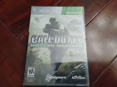 Call of Duty 4: Modern Warfare -- Platinum Hits (Microsoft Xbox 360, 2010)