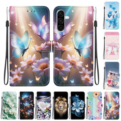 Handy Tasche Case Hülle für Samsung Galaxy A73 A55 A54 5G Wallet Handyhülle Etui