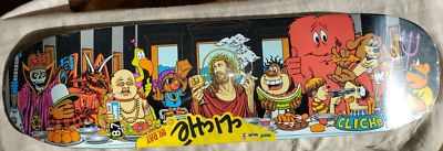 CLICHE LAST SUPPER 8.0×31.7 Last Supper skateboard deck Cliche 8.75 | eBay