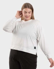 Machines For Freedom Tech Tee Ls Wmn Chalk M