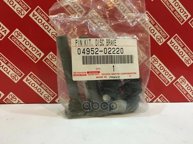 04952-02220 Toyota Pin kit, front disc brake cylinder slide 