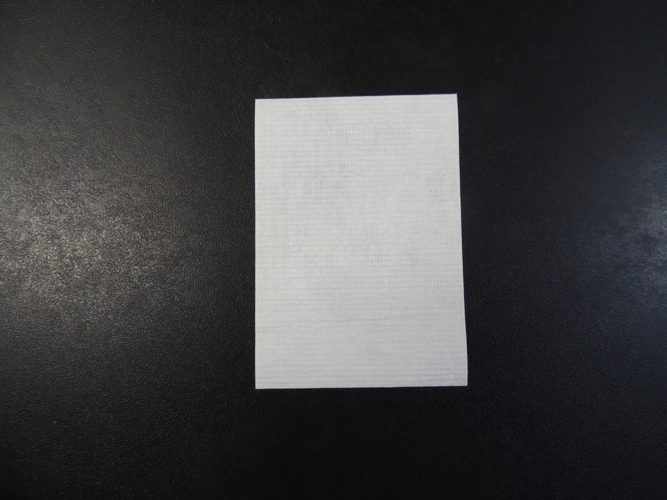 1988 Topps Cloth Blank Back Test Baseball Card George Bell Blue Jays Proof Promo - Image 2 of 2