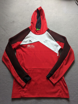 Swiss Paralympic Team Member Hoodie erima Size M Switzerland
